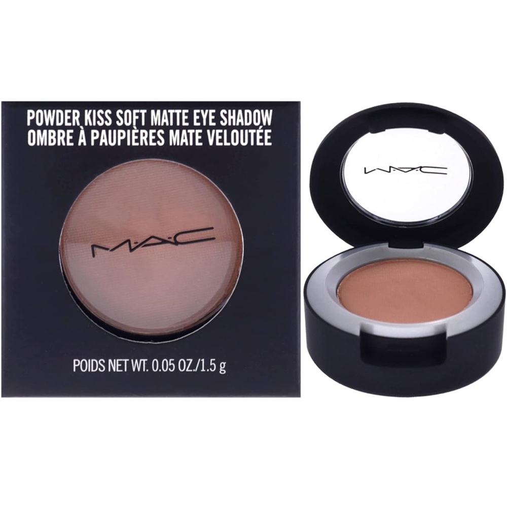 New in box MAC Powder Kiss Soft Matte Eye Shadow in “What Clout!”